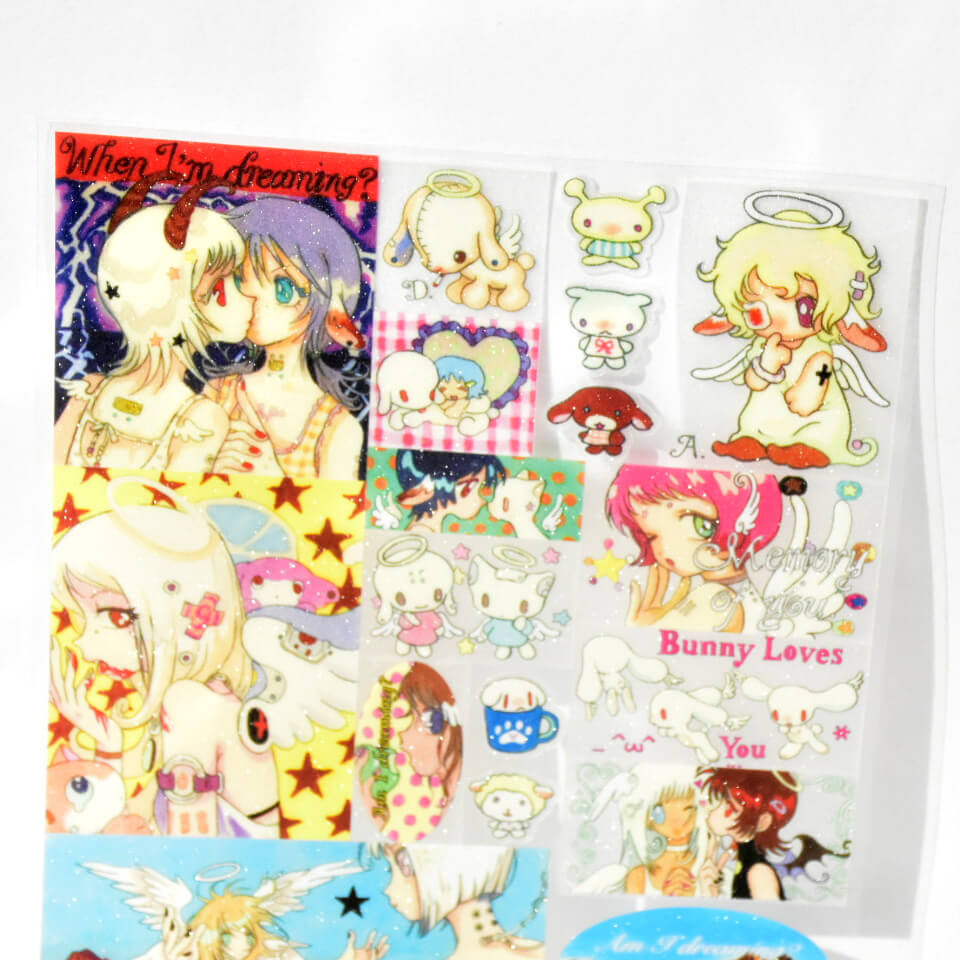 oliwa Angel’s Lullaby Seamless Grid Sticker