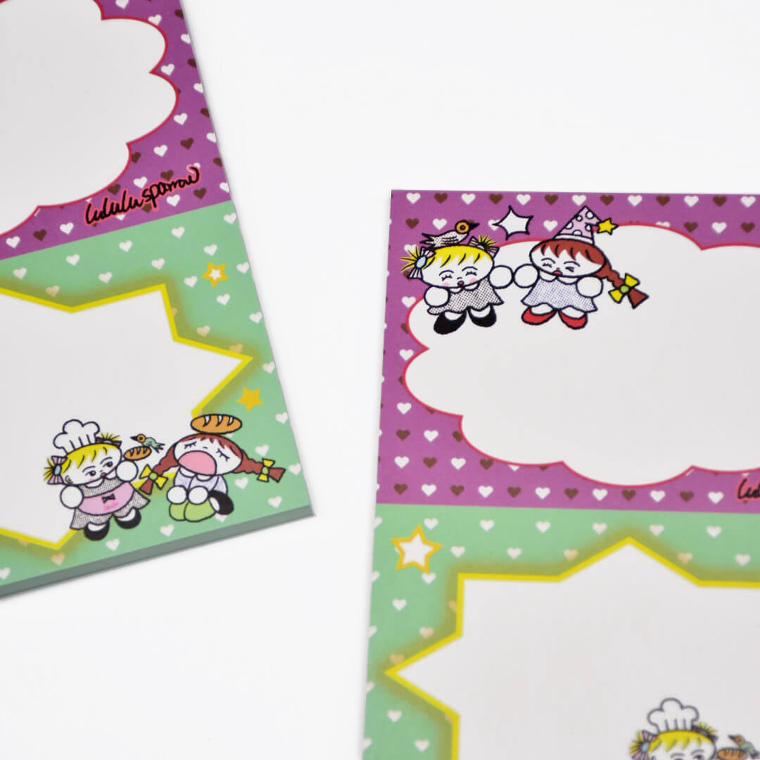 lululusparrow Sweet Moments Memo Pad
