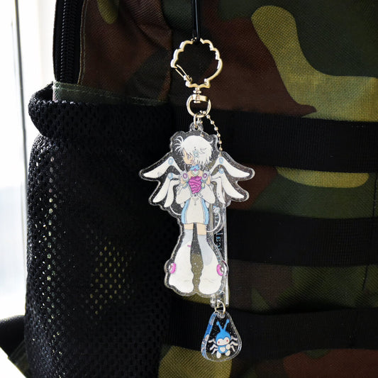 Oliwa Acrylic Keychain – Mechanical Angel