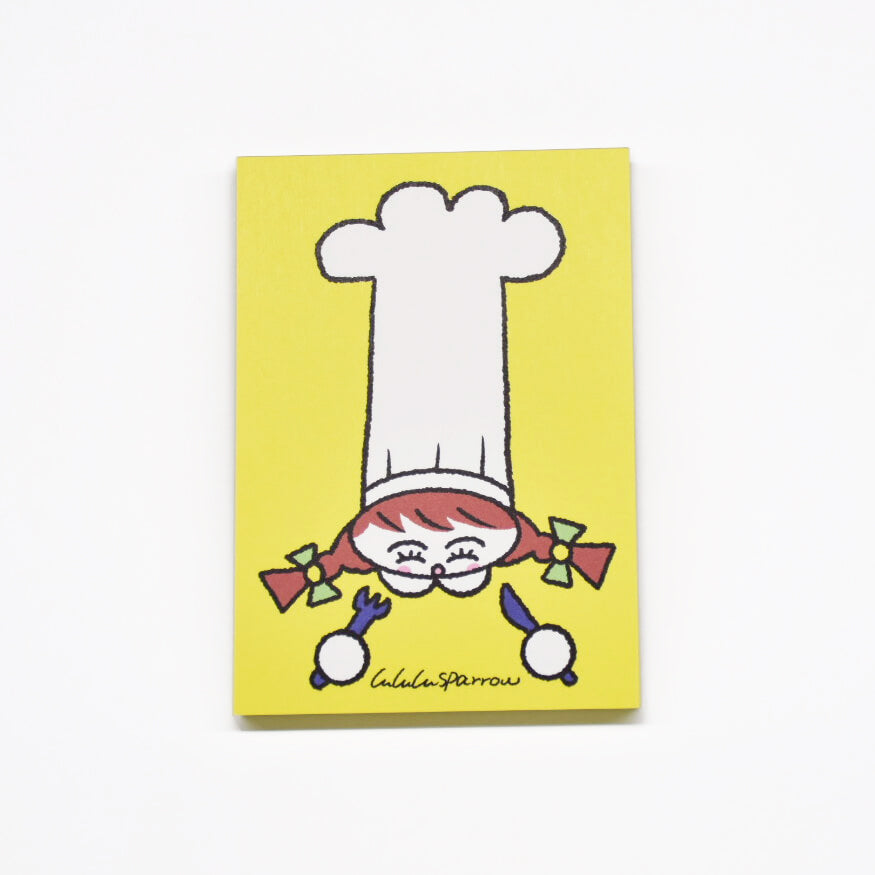 lululusparrow Chef’s Kitchen Memo Pad