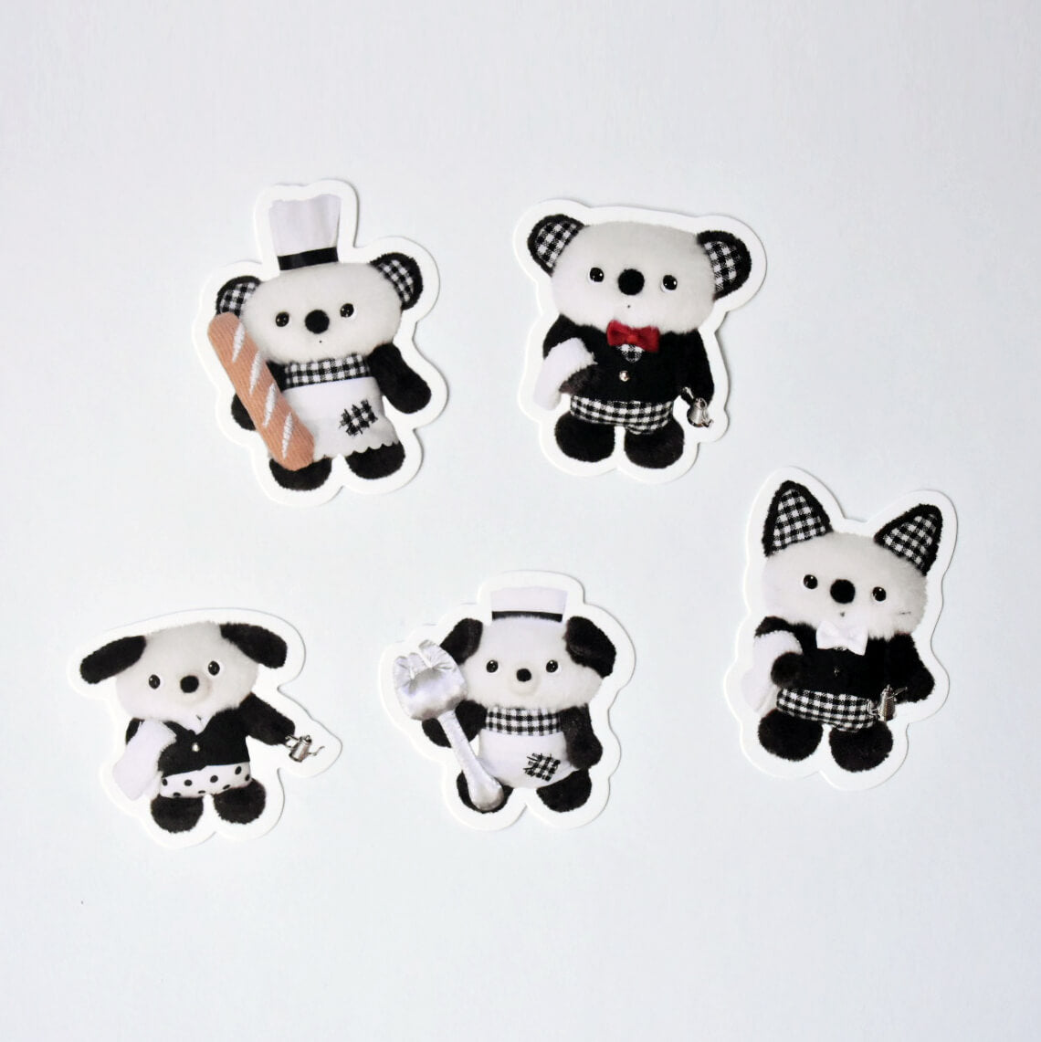 tomochii Cafe Collection Die Cut Mini Card Set