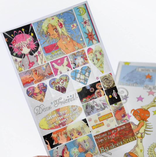 Oliwa Glitter Sticker – Dear Friend