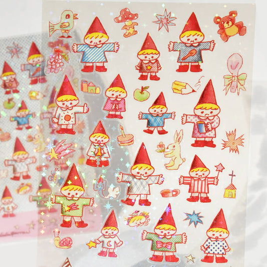 lululusparrow Glitter Sticker – Little Elf