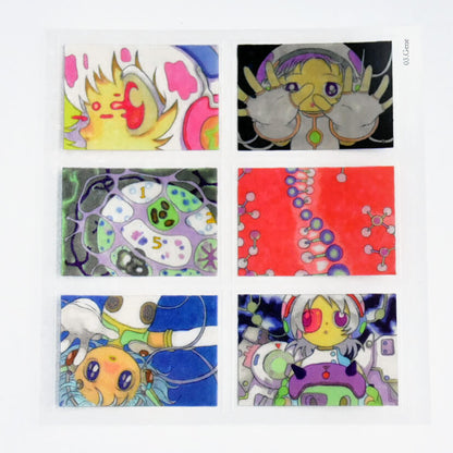 Oliwa Storyboard Sticker Set – Fragments of Mind 2023