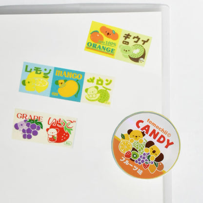tomochii FRUITS Collection Plush Fruit Washi Tape – Candy Wrapper