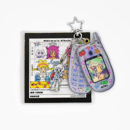 Oliwa Mini Frame Magnet Keychain – Mini Mobile Phone