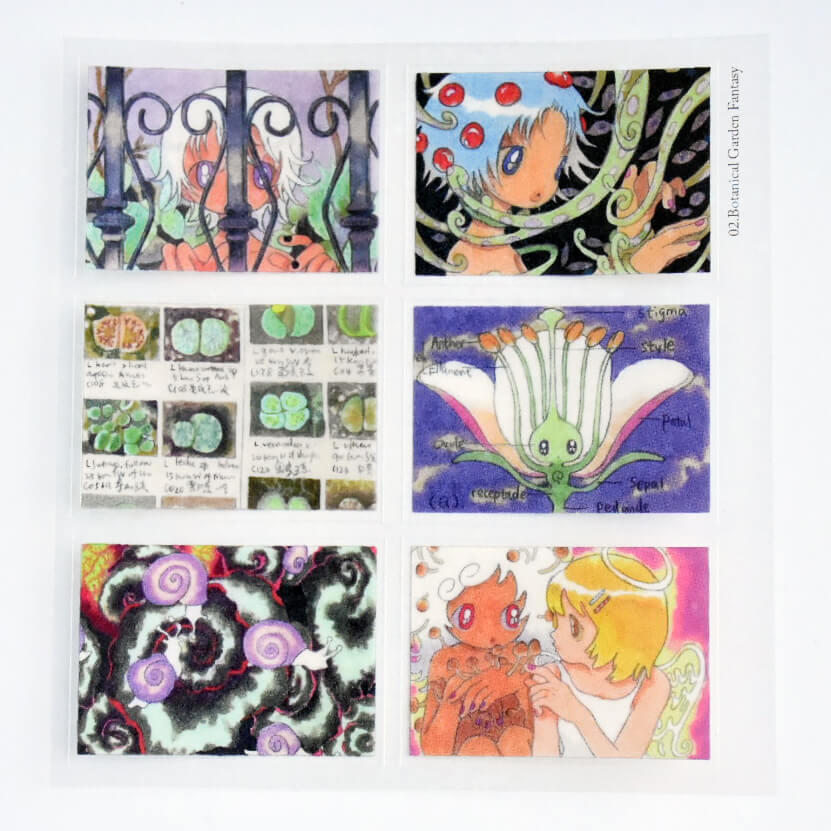 Oliwa Storyboard Sticker Set – Fragments of Mind 2023