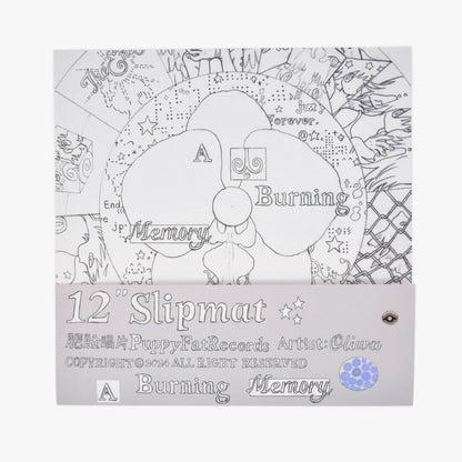Oliwa x Puppy Fat Records A Burning Memory 12" Slipmat
