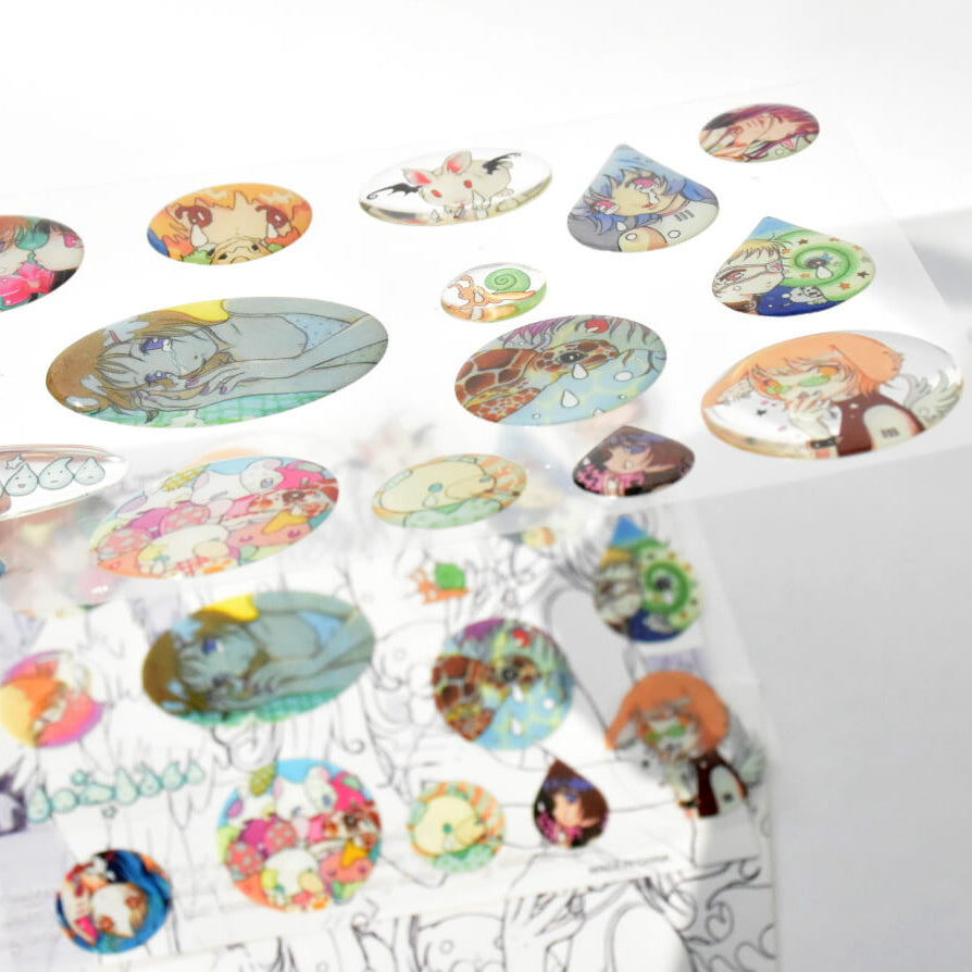 Oliwa Digital Tears Glitter Sticker