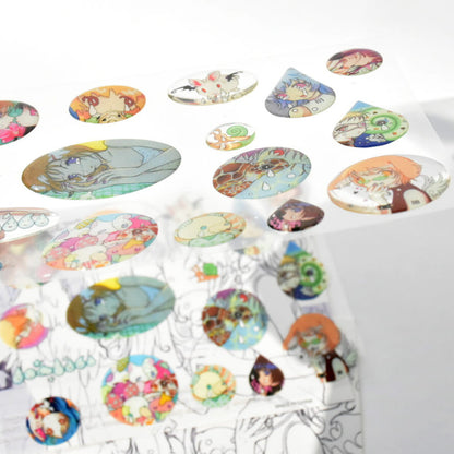 Oliwa Digital Tears Glitter Sticker