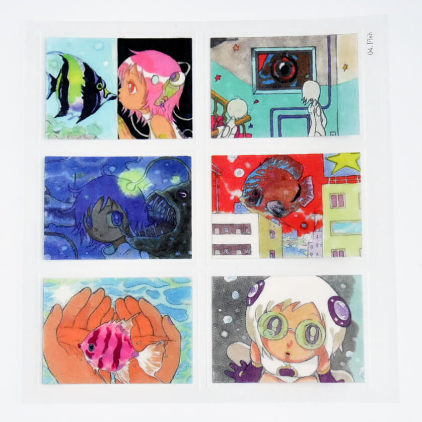 Oliwa Storyboard Sticker Set – Fragments of Mind 2023