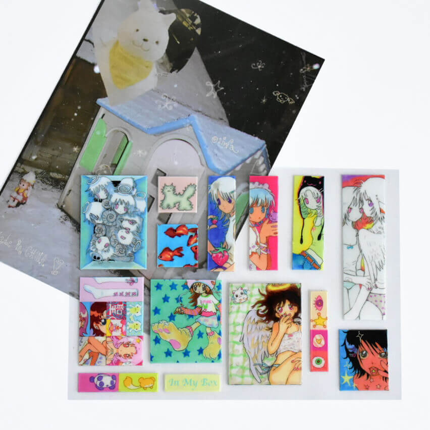 Oliwa PVC 3D Sticker – In My Box