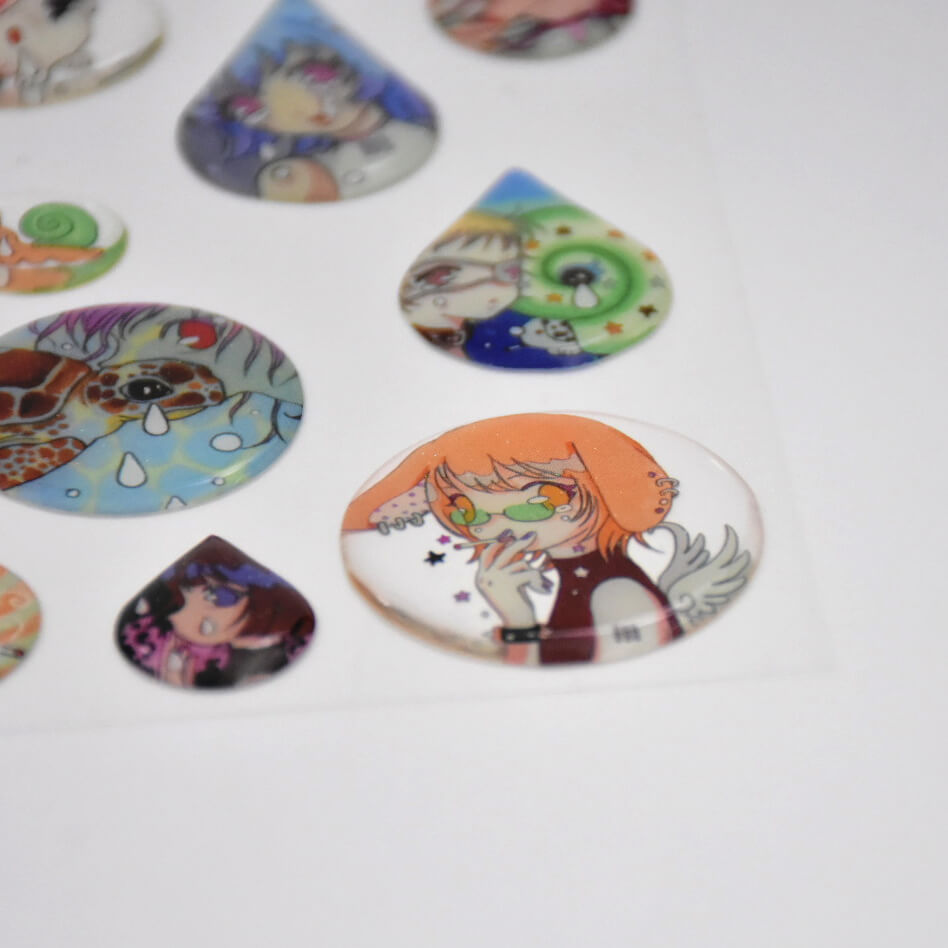 Oliwa Digital Tears Glitter Sticker