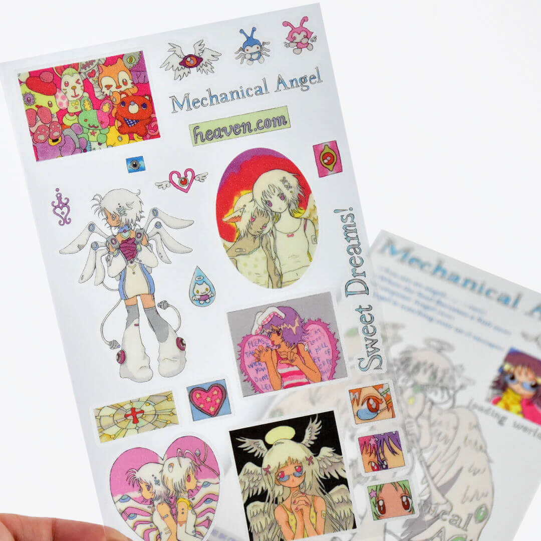 Oliwa Mechanical Angel Sticker – Mechanical Angel