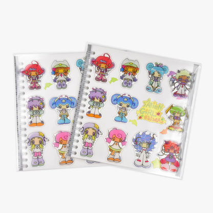 Oliwa My Alien Girls 3D Epoxy Glitter Sticker Sheet