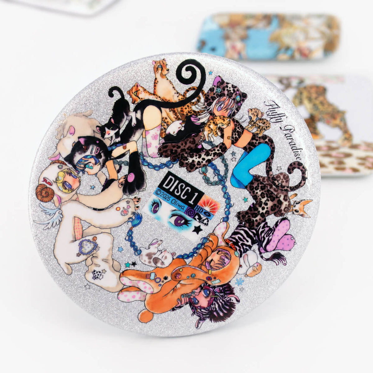Oliwa Fluffy Paradise Pin Badge Series