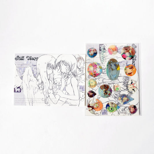 Oliwa Digital Tears Glitter Sticker