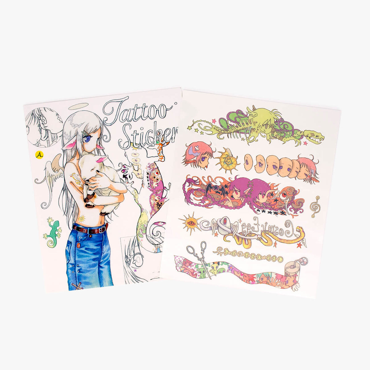 Oliwa Cosmic Egg Waterproof Temporary Tattoo Sticker Sheet - Water Slide Decal