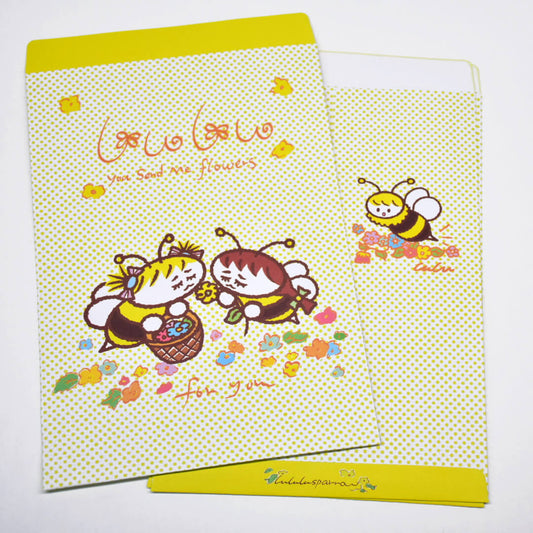 lululusparrow Original Design File Envelope – Lulu & QiQi Bee Babies