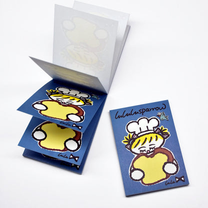 lululusparrow Fresh from the Oven Memo Pad