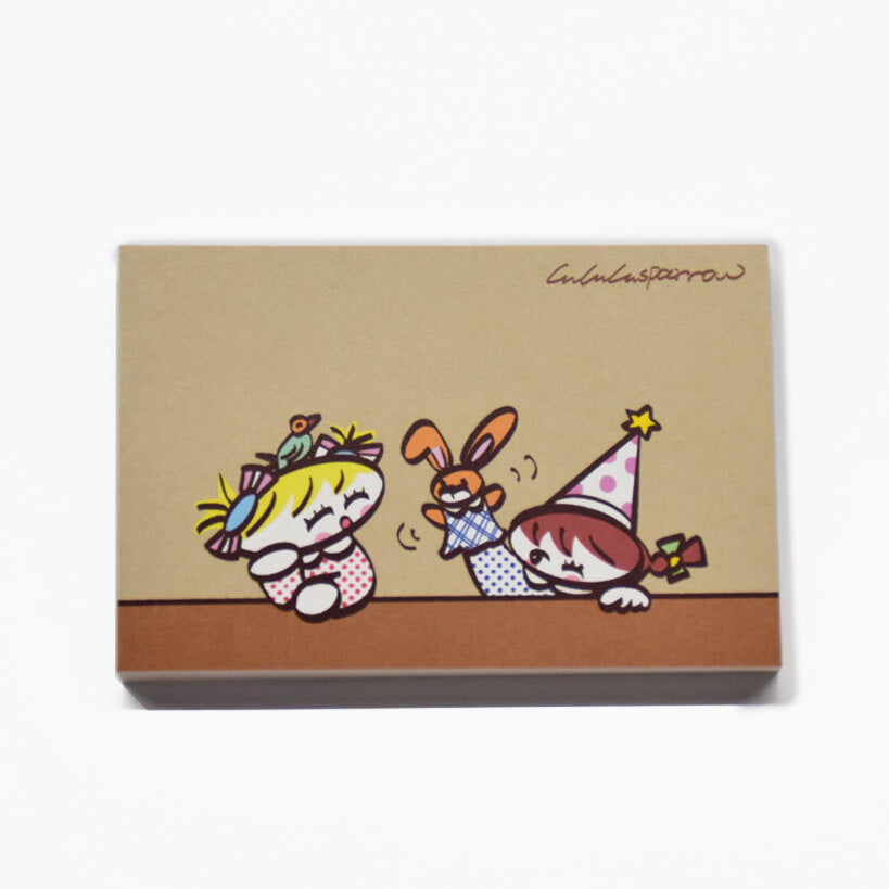 lululusparrow Playtime Friends Memo Pad
