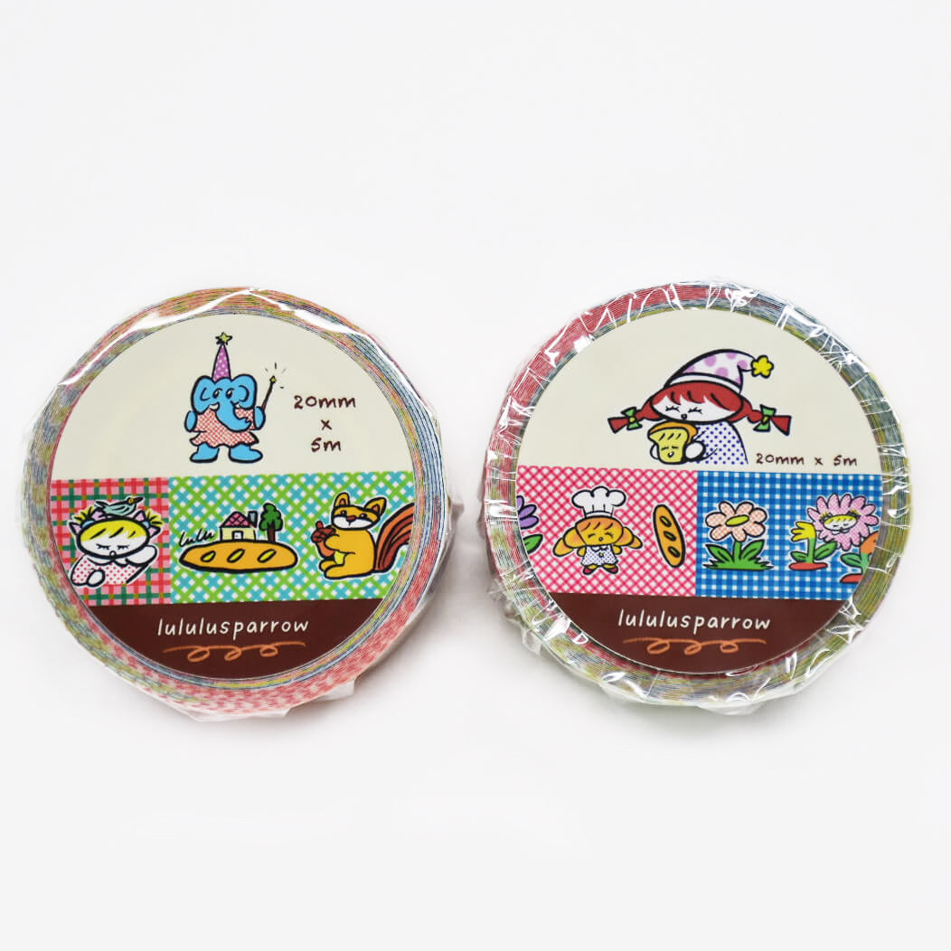 lululusparrow Vintage Plaid Shimmer Washi Tape