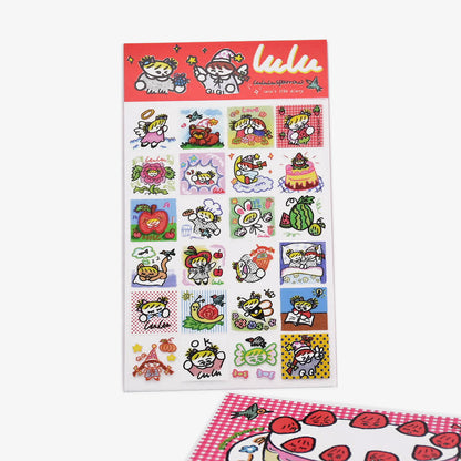 lululusparrow Glitter Sticker – Strawberry Cake