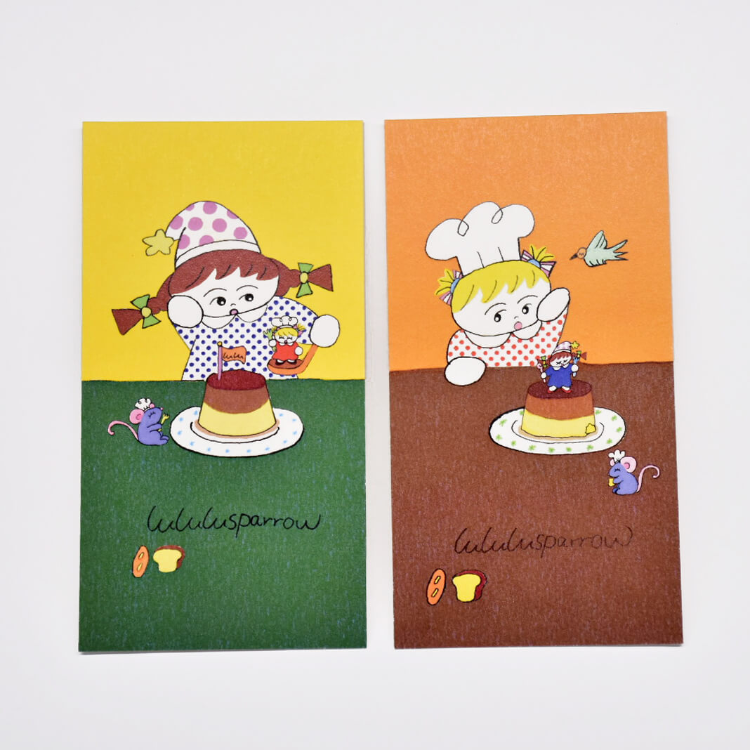 lululusparrow Pudding Time Bookmark Set (2 Single-Sided)
