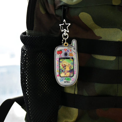 Oliwa Mini Frame Magnet Keychain – Mini Mobile Phone