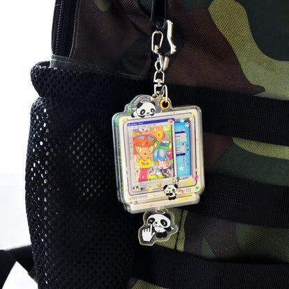 Oliwa Mini Panda Frame Magnet Keychain – Mini Panda Computer