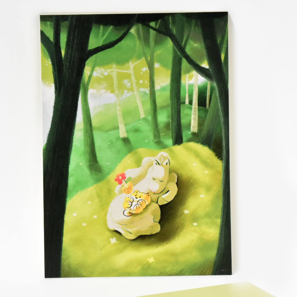 Cheeseya Original  Year of the Horse Postcard