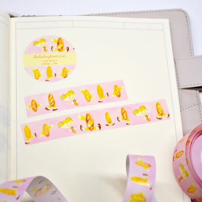 lululusparrow Bread Series “Bread Time” Washi Tape