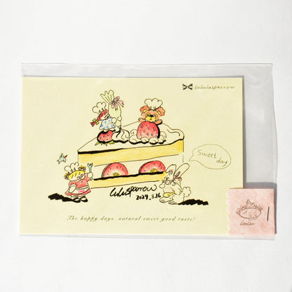 lululusparrow Illustrated Postcard II