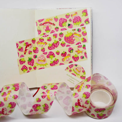 lululusparrow Childhood Strawberry Scent Washi Tape
