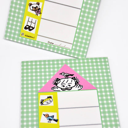lululusparrow Soft Pastel Memo Pad
