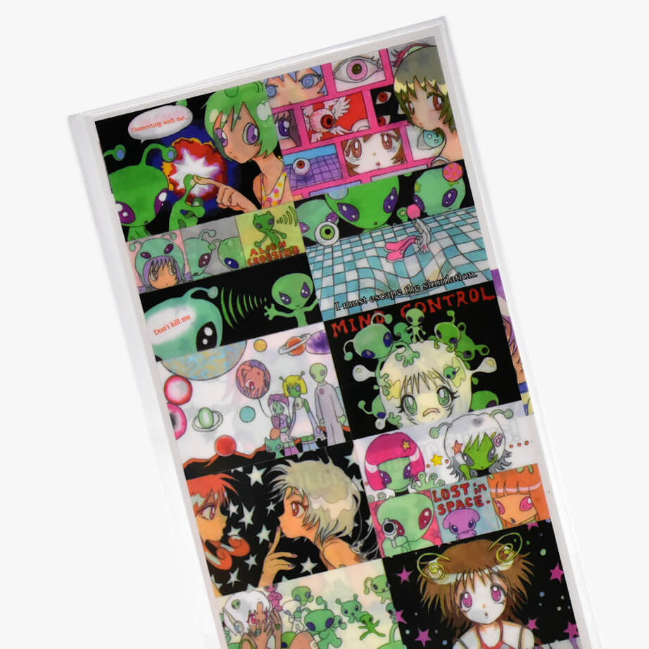 Oliwa Glitter Seamless Sticker – All of Them Are Aliens