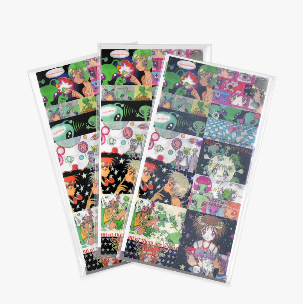 Oliwa Glitter Seamless Sticker – All of Them Are Aliens