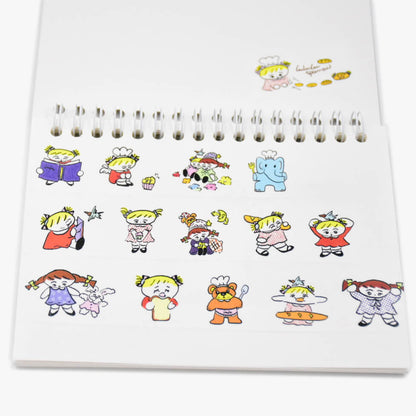 lululusparrow Bread Series Illustrated Washi Tape
