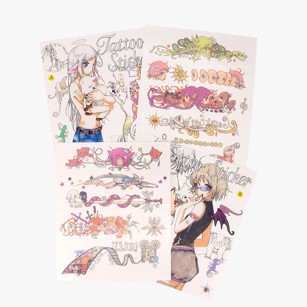 Oliwa Cosmic Egg Waterproof Temporary Tattoo Sticker Sheet - Water Slide Decal