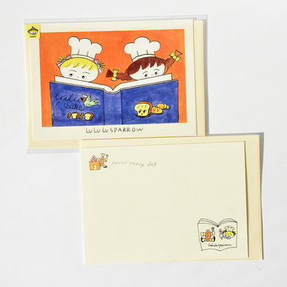 lululusparrow Postcard & Envelope Set