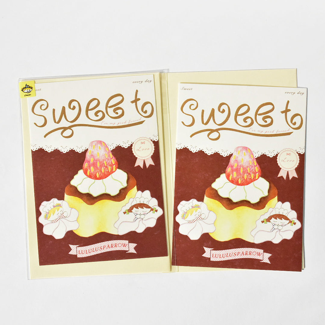 lululusparrow Postcard & Envelope Set