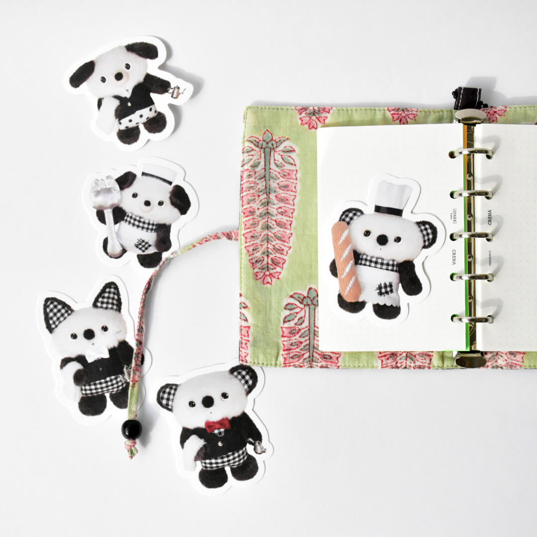 tomochii Cafe Collection Die Cut Mini Card Set