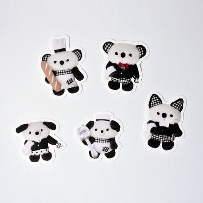 tomochii Cafe Collection Die Cut Mini Card Set