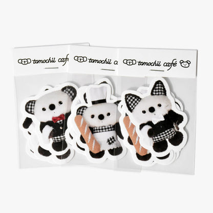 tomochii Cafe Collection Die Cut Mini Card Set