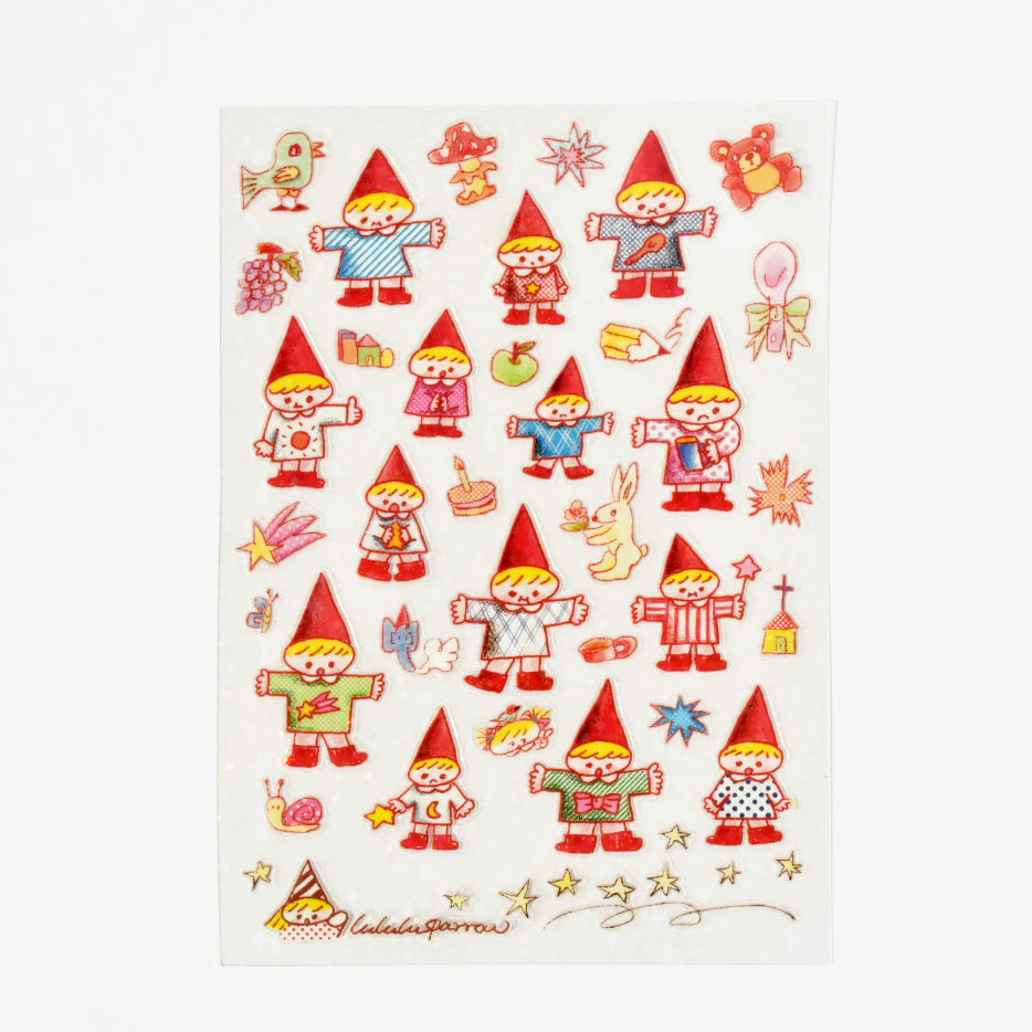 lululusparrow Glitter Sticker – Little Elf