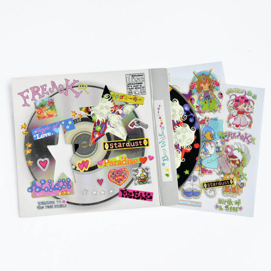 Oliwa CD-Style Gold-Edge Sticker Set – FREAK02