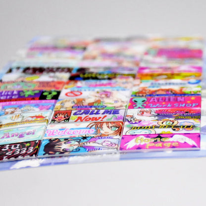 Oliwa Home Page Seamless Sticker Sheet and Badge