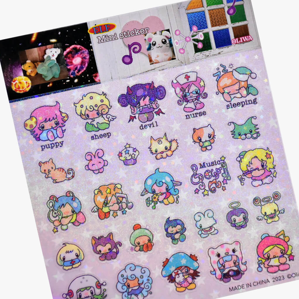 Oliwa Elf Mini Sticker Sheet