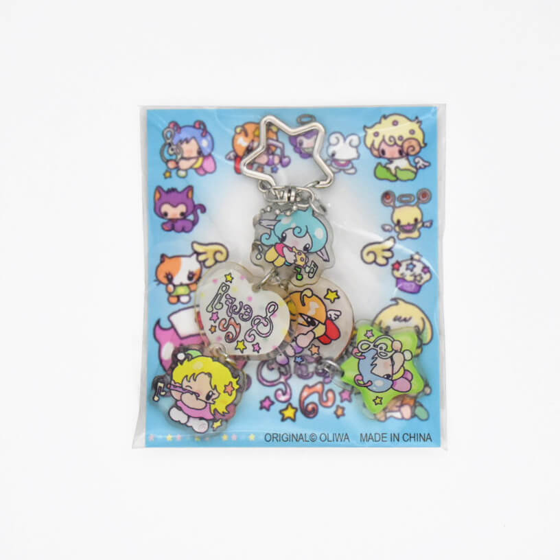 Oliwa Resin Glitter Keychain – Mini Elf