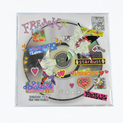 Oliwa CD-Style Gold-Edge Sticker Set – FREAK02